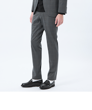 テーラードジャージー パンツ ウインドペンプリント