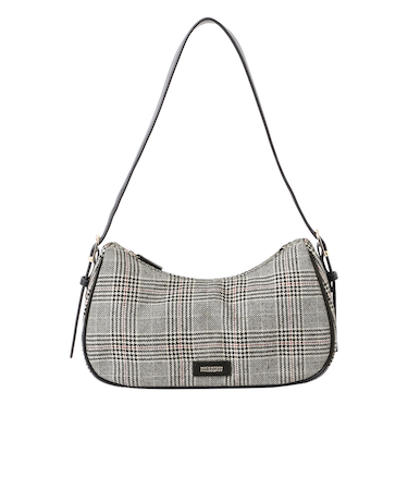 【LEE11月号掲載/蛯原友里さん着用】チェックツイードミニホーボーバッグ