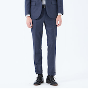 トロッター トラウザーズ#108 ウール混グレンチェック