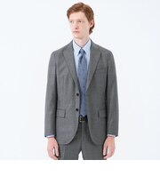 トロッター ジャケット#108 ウール混グレンチェック