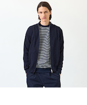 14G カノコ風ジャカード ドライバーズニット