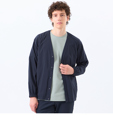 ナイロンミニリップ パッカブルカーディガン