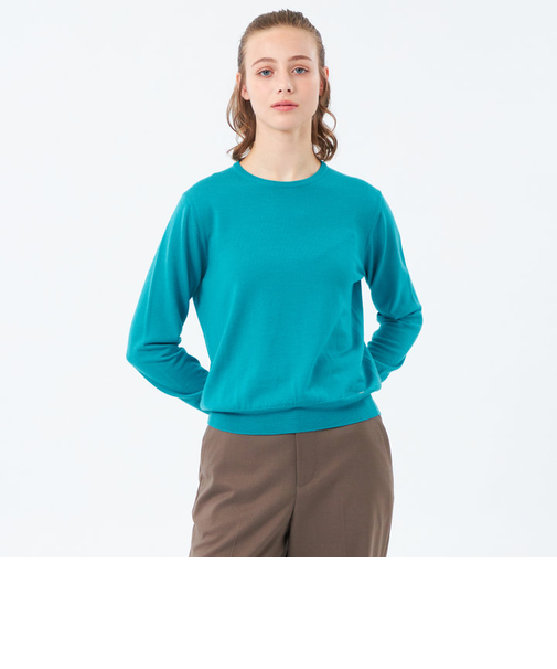 ウォッシャブルファインウールニット