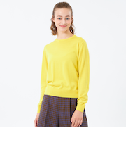 ウォッシャブルファインウールニット