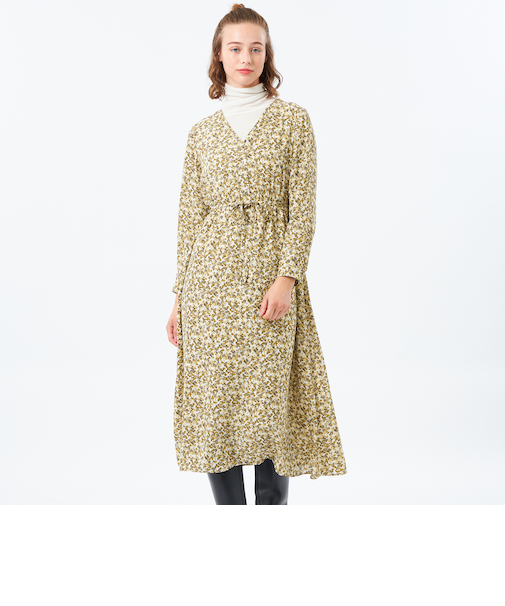 リトルフラワープリントワンピース