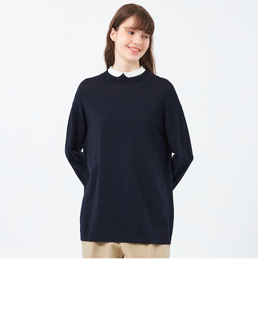 【25年秋冬モデル】Cleric Collar Knit ワイドフィット
