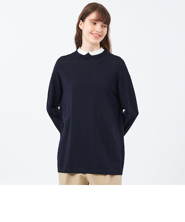 【25年秋冬モデル】Cleric Collar Knit ワイドフィット