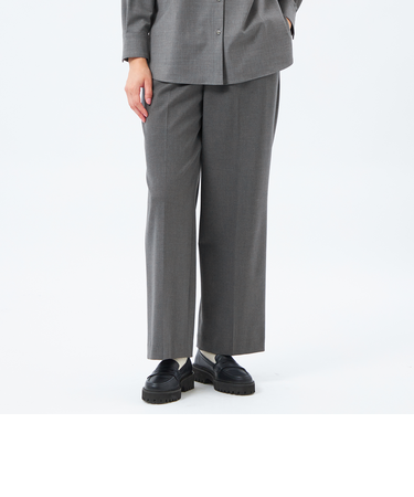 WARM TWILL ワイドパンツ