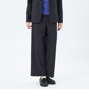 WARM TWILL ワイドパンツ