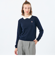 【WEB&一部店舗限定】バッキンガムベア ワッペンニットポロ