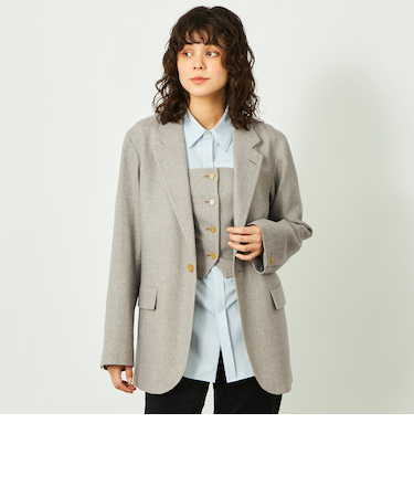 GREY LABEL ウールシングルジャケット