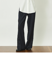 GREY LABEL タックプリーツワイドパンツ