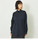 GREY LABAL ウールストライプオフィサーシャツ