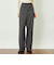 GREY LABEL ウールストライプイージーパンツ