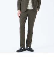 テーラードジャージー パンツ グレンチェック/千鳥