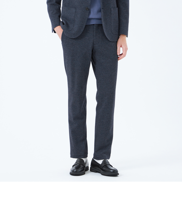 テーラードジャージー パンツ グレンチェック/千鳥