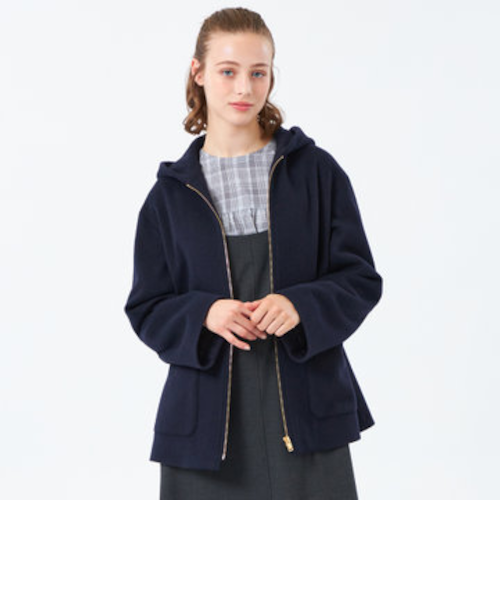 新品タグ　25aw マッキントッシュフィロソフィー　ショートビーバーフードコート ショートビーバーフードコート｜マッキントッシュフィロソフィーの通販