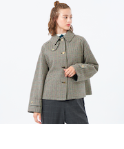 【WEB&一部店舗限定】【WELBURY SHORT（ウェルベリーショート）】HEAT TWEED製