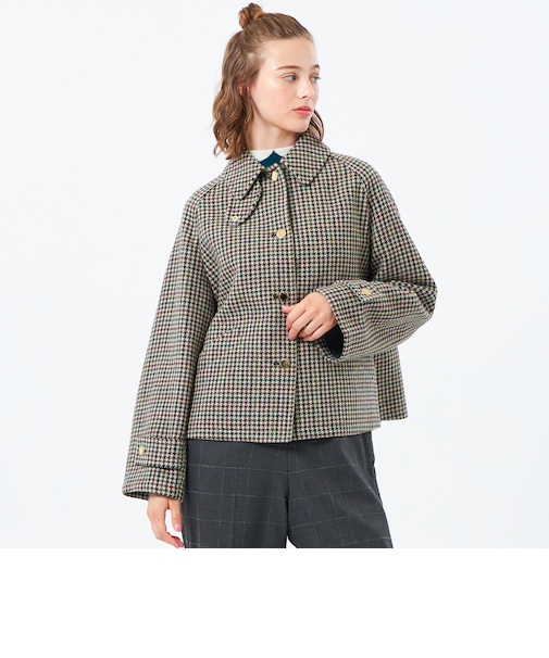 【WEB&一部店舗限定】【WELBURY SHORT（ウェルベリーショート）】HEAT TWEED製