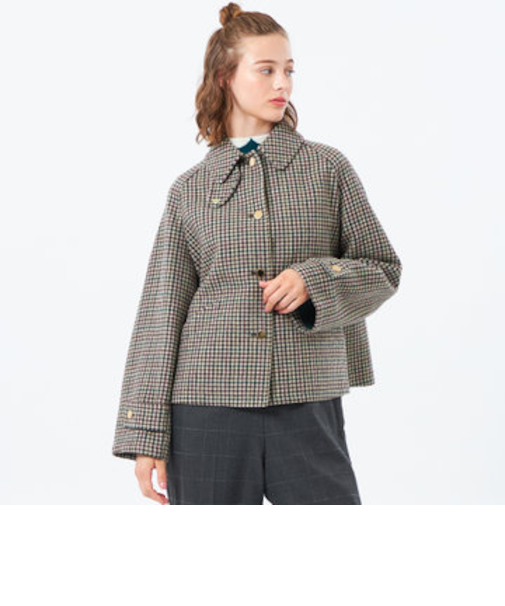 【WEB&一部店舗限定】【WELBURY SHORT（ウェルベリーショート）】HEAT TWEED製