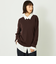 GREY LABEL ファインコットンVネックニット
