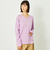 GREY LABEL ファインコットンVネックニット