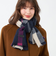 ウォッシャブルカシミヤチェックストール