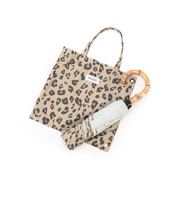 【晴雨兼用】レオパード柄ミニ傘