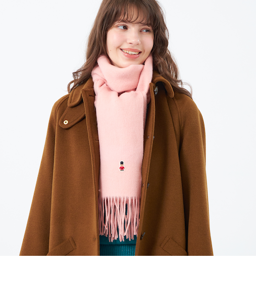 【WEB&一部店舗限定】バッキンガムベア ウールマフラー
