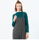 【LEE11月号掲載/蛯原友里さん着用】【2025年秋冬モデル】Cleric Collar Knit グリッター