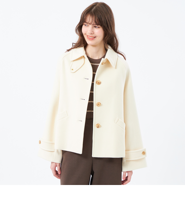 【WELBURY SHORT(ウェルベリーショート)】ウールメルトン