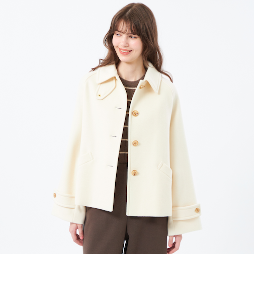 【WELBURY SHORT(ウェルベリーショート)】ウールメルトン