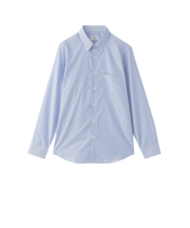 【WEB&一部店舗限定】トロッター ボタンダウンシャツ 無地/ストライプ/ギンガム