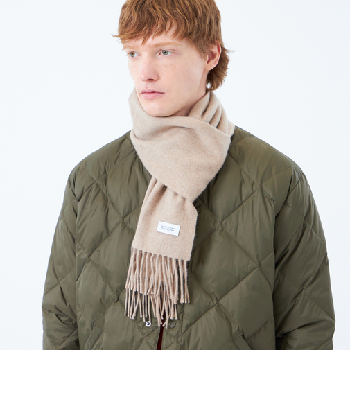 ウォッシャブルカシミヤ ソリッドマフラー