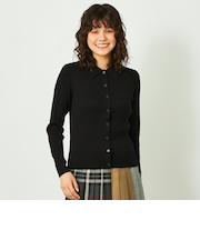 GREY LABEL 衿付ニットカーディガン