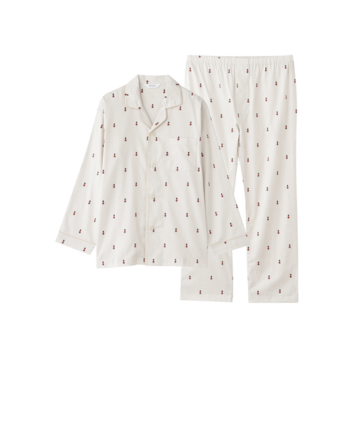 【WEB限定】サテンプリント パジャマ