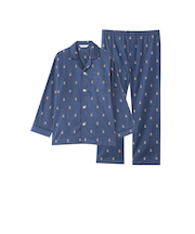 【WEB限定】サテンプリント　パジャマ