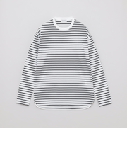 ラウンドヘムボーダーロンT