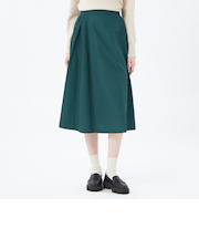 グロッシーサイドドレープスカート