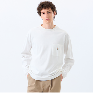 バッキンガムベア コンパクトスムース スピンドルTシャツ