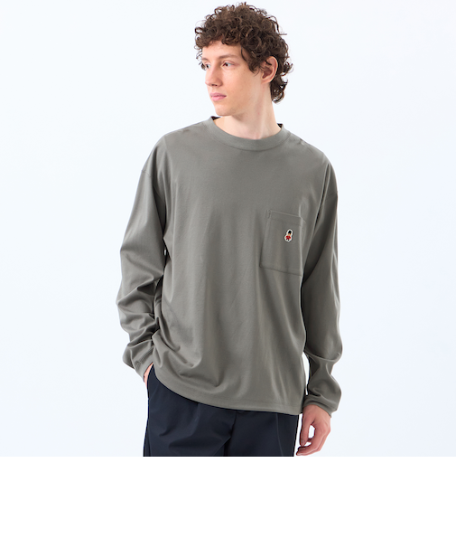 バッキンガムベア コンパクトスムース スピンドルTシャツ