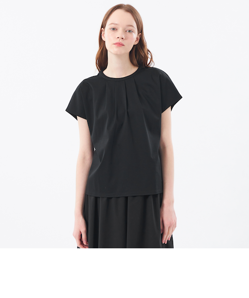 クールタッチフロントタックカットソー