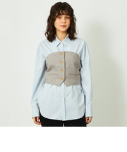 GREY LABEL ウールビスチェ