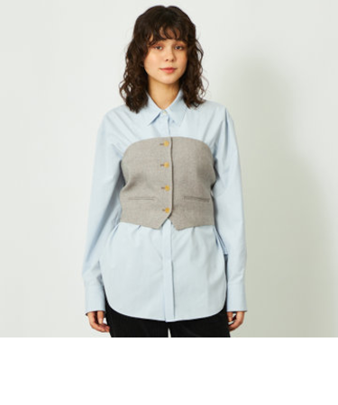 GREY LABEL ウールビスチェ