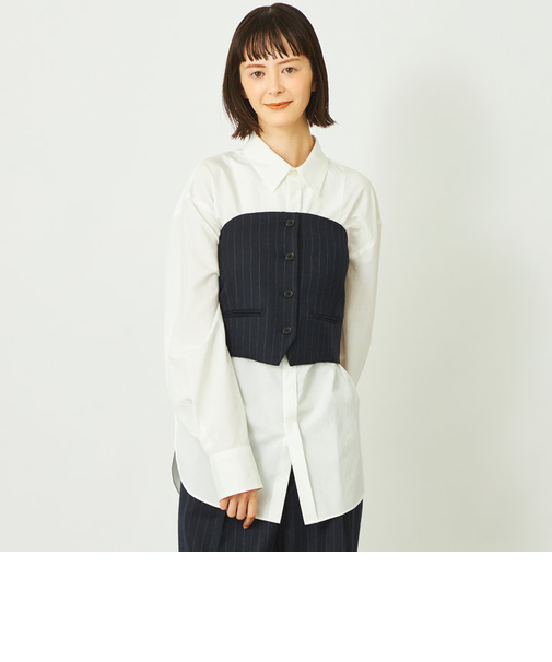 GREY LABEL ウールビスチェ