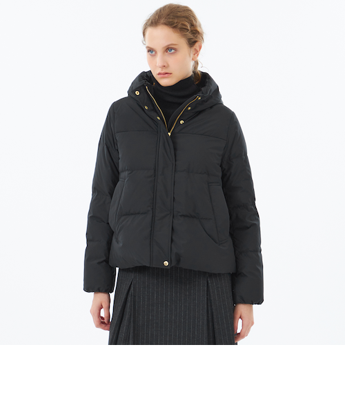 MACKINTOSHPHYLOSOPHY フーデッドショートダウン　黒　38 MACKINTOSHPHYLOSOPHY フーデッドショートダウン 黒 38