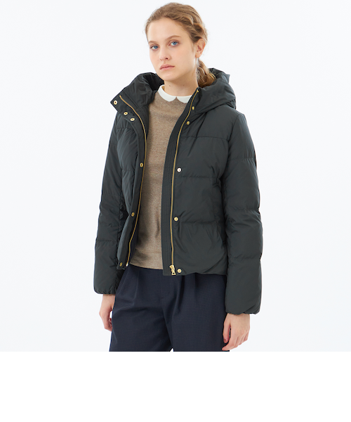 【美品】マッキントッシュフィロソフィー フーデッドダウンジャケット ショート丈 WEB&一部店舗限定】フーデッドショートダウン｜マッキントッシュ