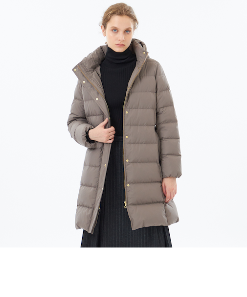 【WEB&一部店舗限定】フーデッドロングダウン