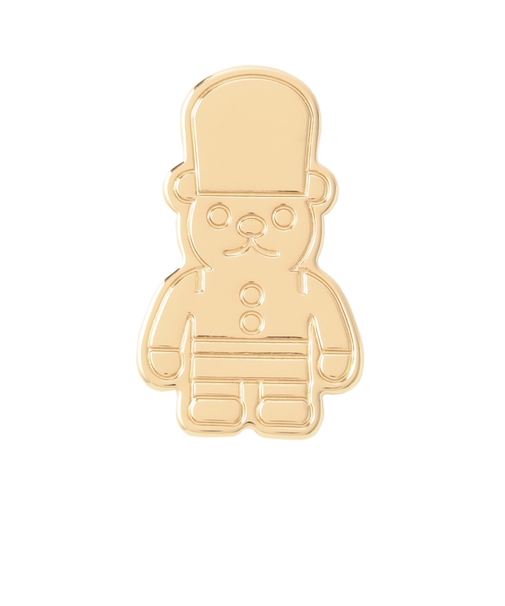 バッキンガムベア エンボスブローチ