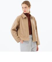 【WEB&一部店舗限定】メルトンジップブルゾン